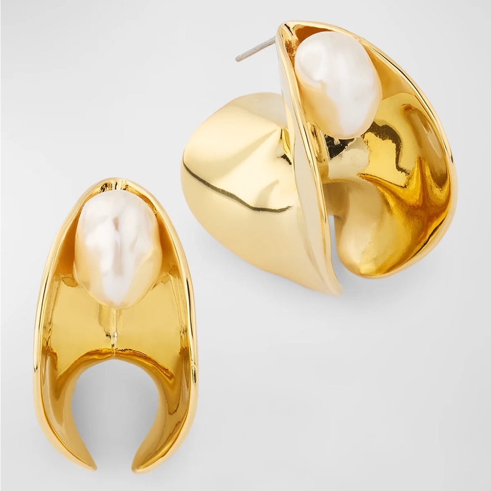 Price Firm - CULT GAIA Shira Half Hoop Earrings